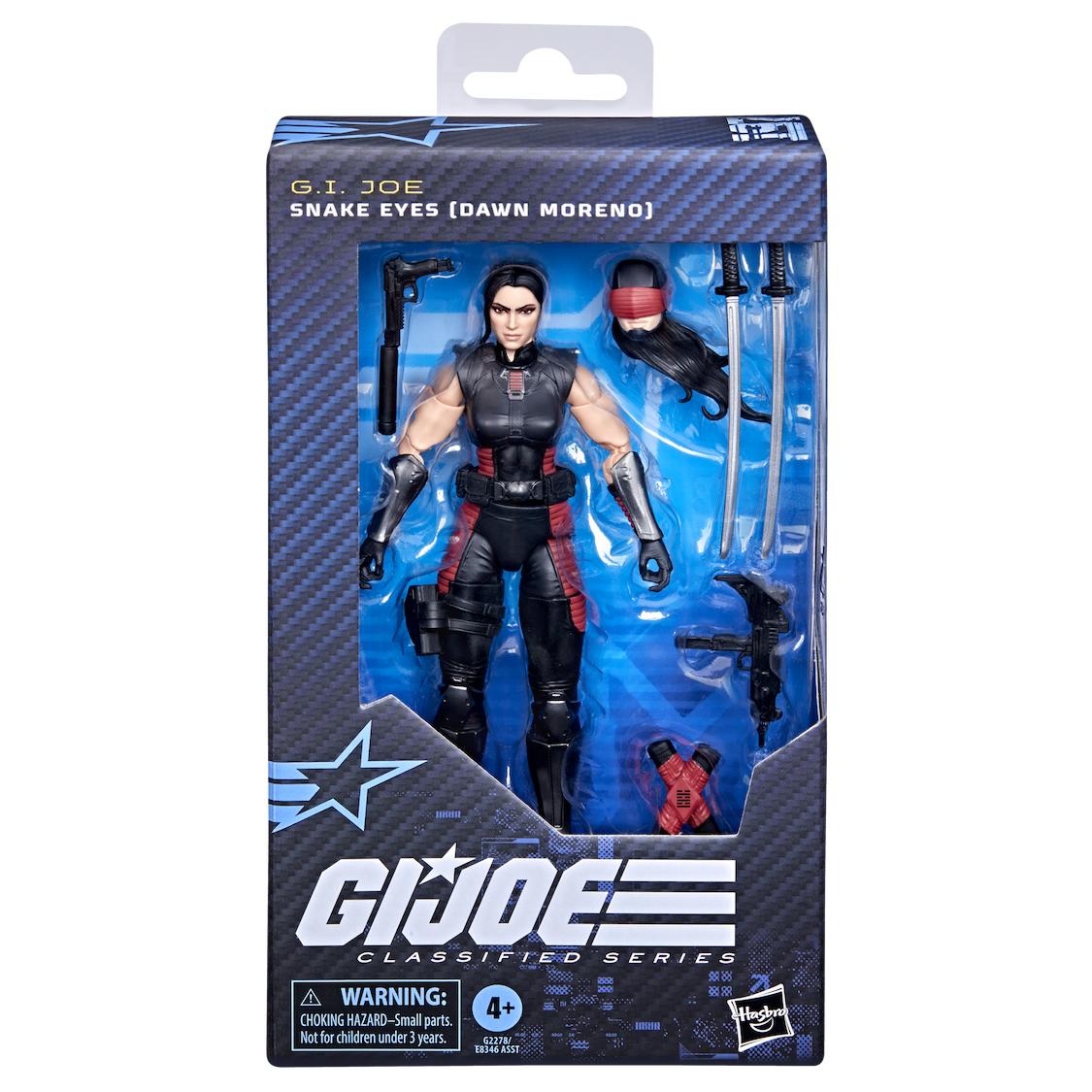 G.I. Joe Classified Series #197, Snake Eyes (Dawn Moreno)