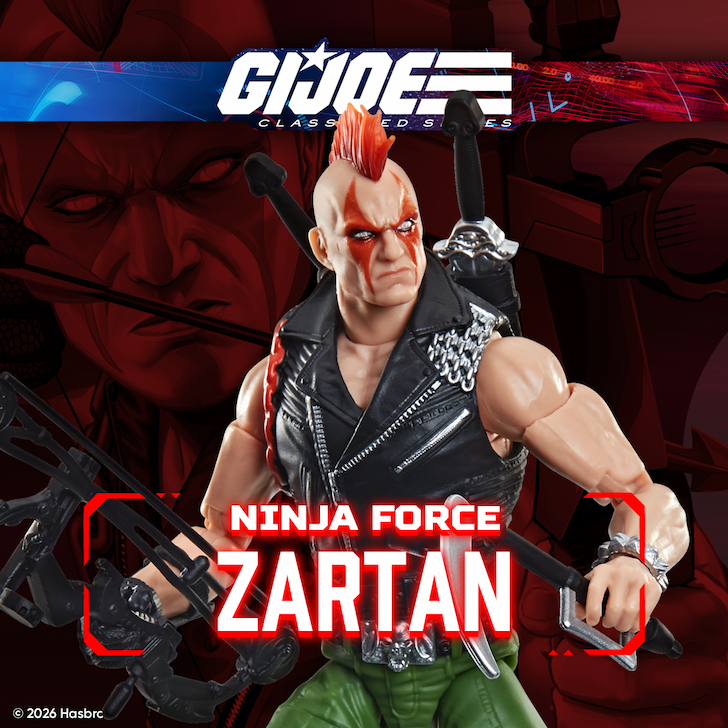 G.I. Joe Classified Series Ninja Force Zartan