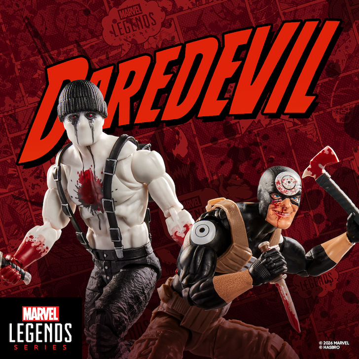 Marvel Legends Series Marvel's Bullseye and Marvel's Muse 2-Pack