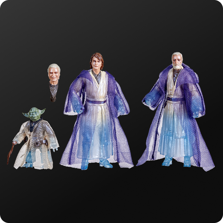 Star Wars The Vintage Collection Jedi Spirits 3-Pack