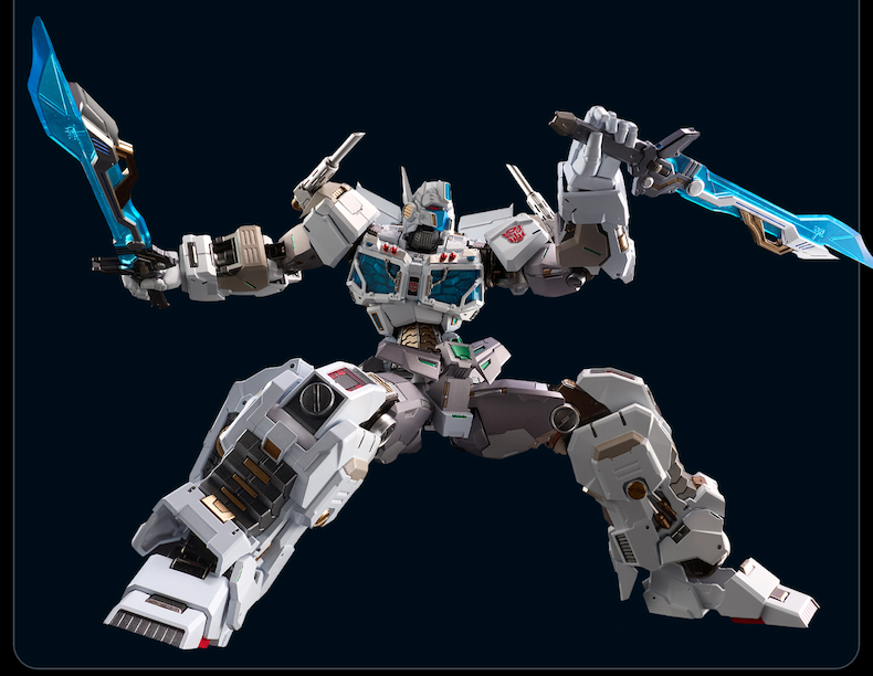 Transformers Flame Toys Kuro Kara Kuri White Ultra Magnus