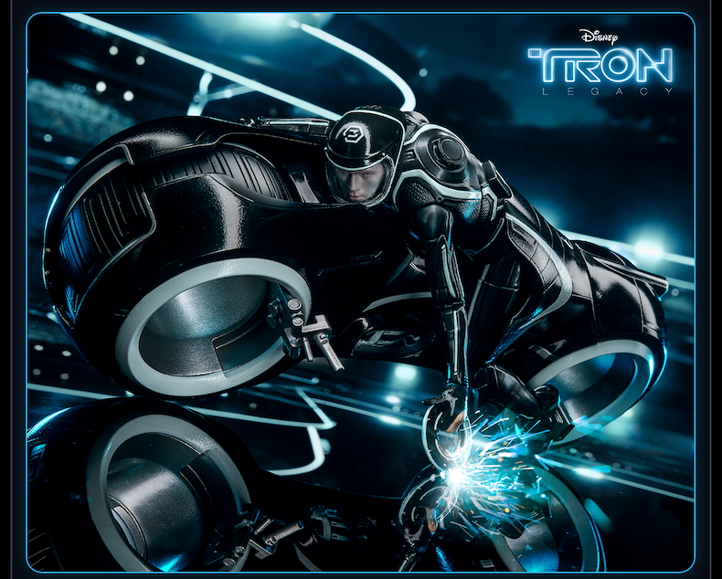 Tron: Legacy Light Cycle Power Pack & Sam Flynn Action Figure