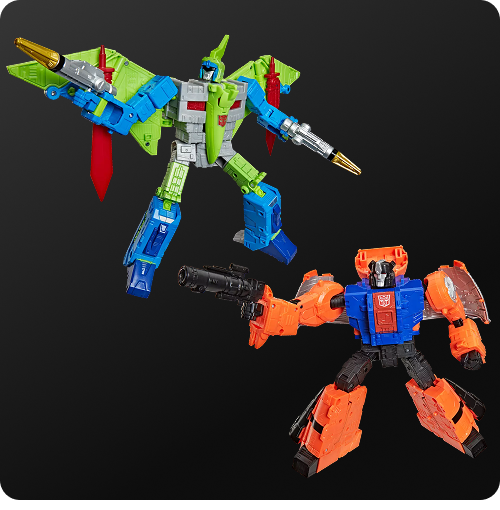 Transformers Age of the Primes G2 Dinobot Swoop and G2 Dinobot Sludge
