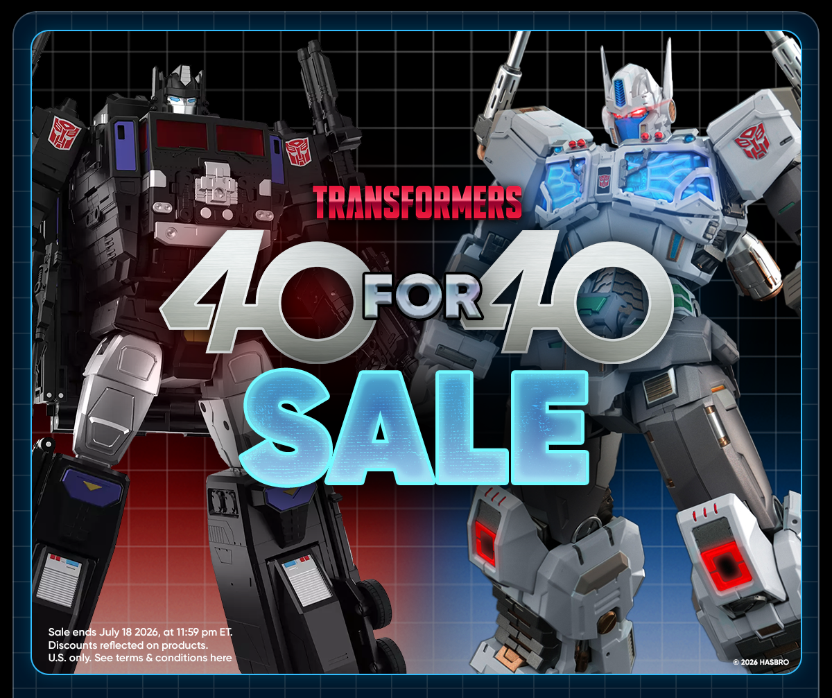 Transformers 40 for 40 Sale