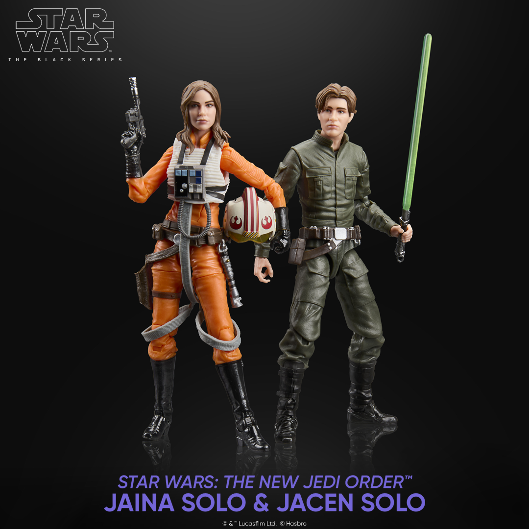 Star Wars The Black Series Jaina Solo & Jacen Solo