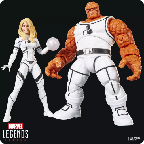 Marvel Legends Series Future Foundation Marvel's The Thing & Marvel's Invisible Woman