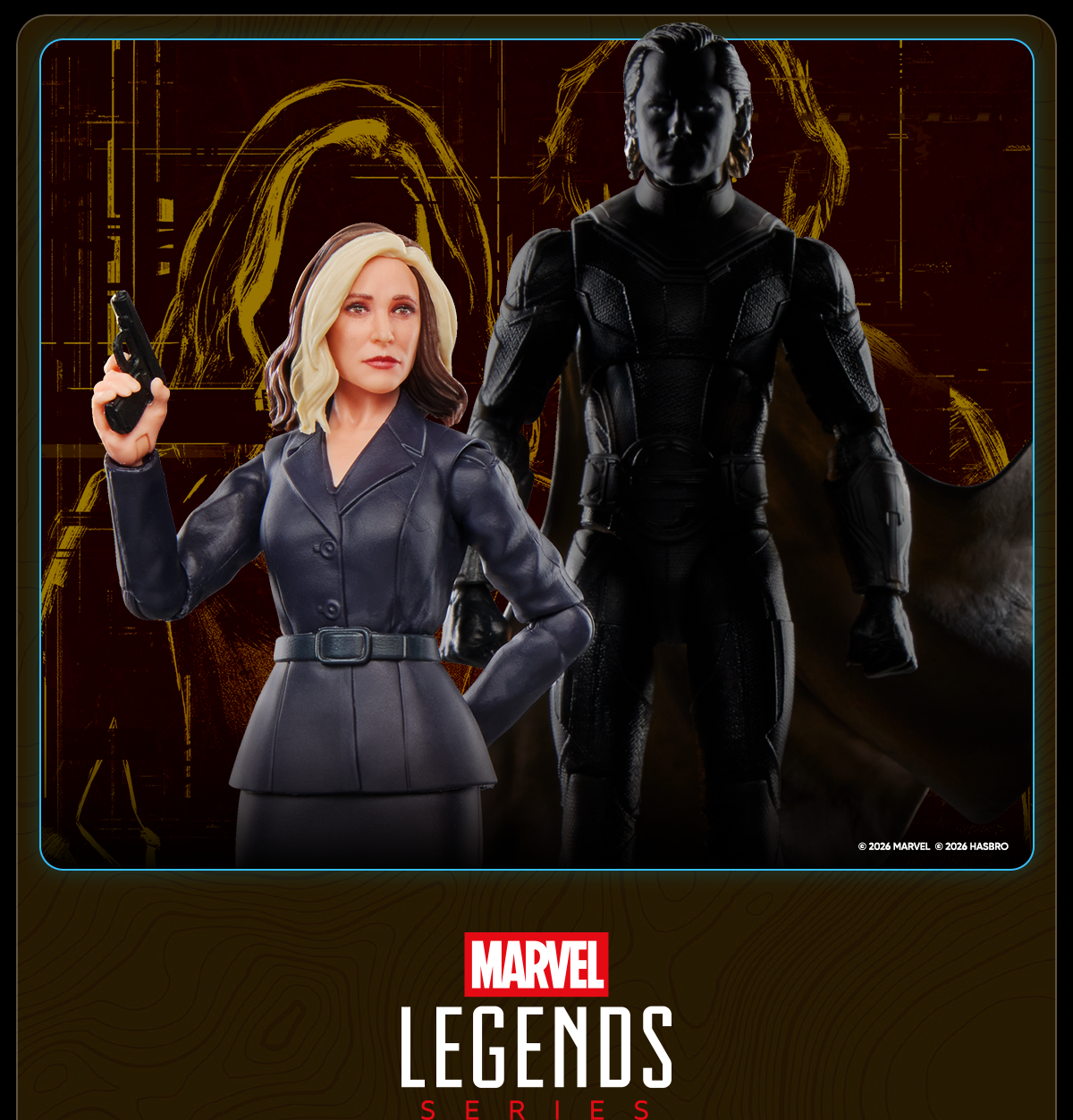 Marvel Legends Series Valentina Allegra de Fontaine and Marvel's The Void 2-pack 