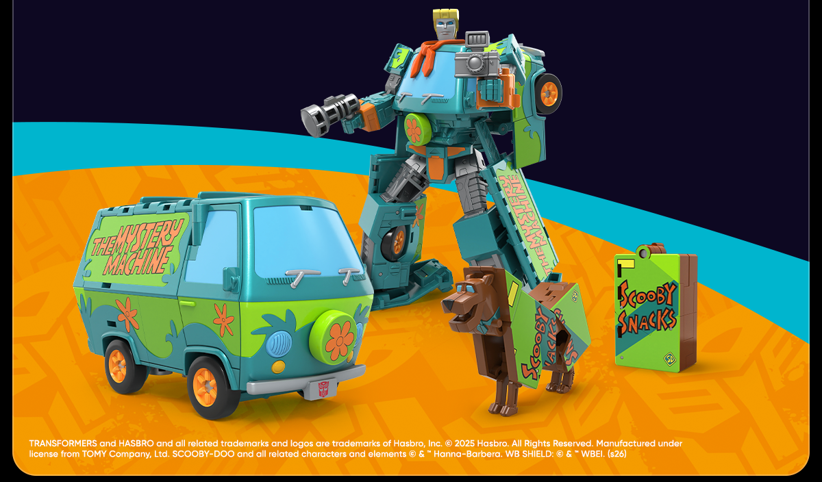 Transformers Collaborative Scooby-Doo Mysterious Prime & Automutt