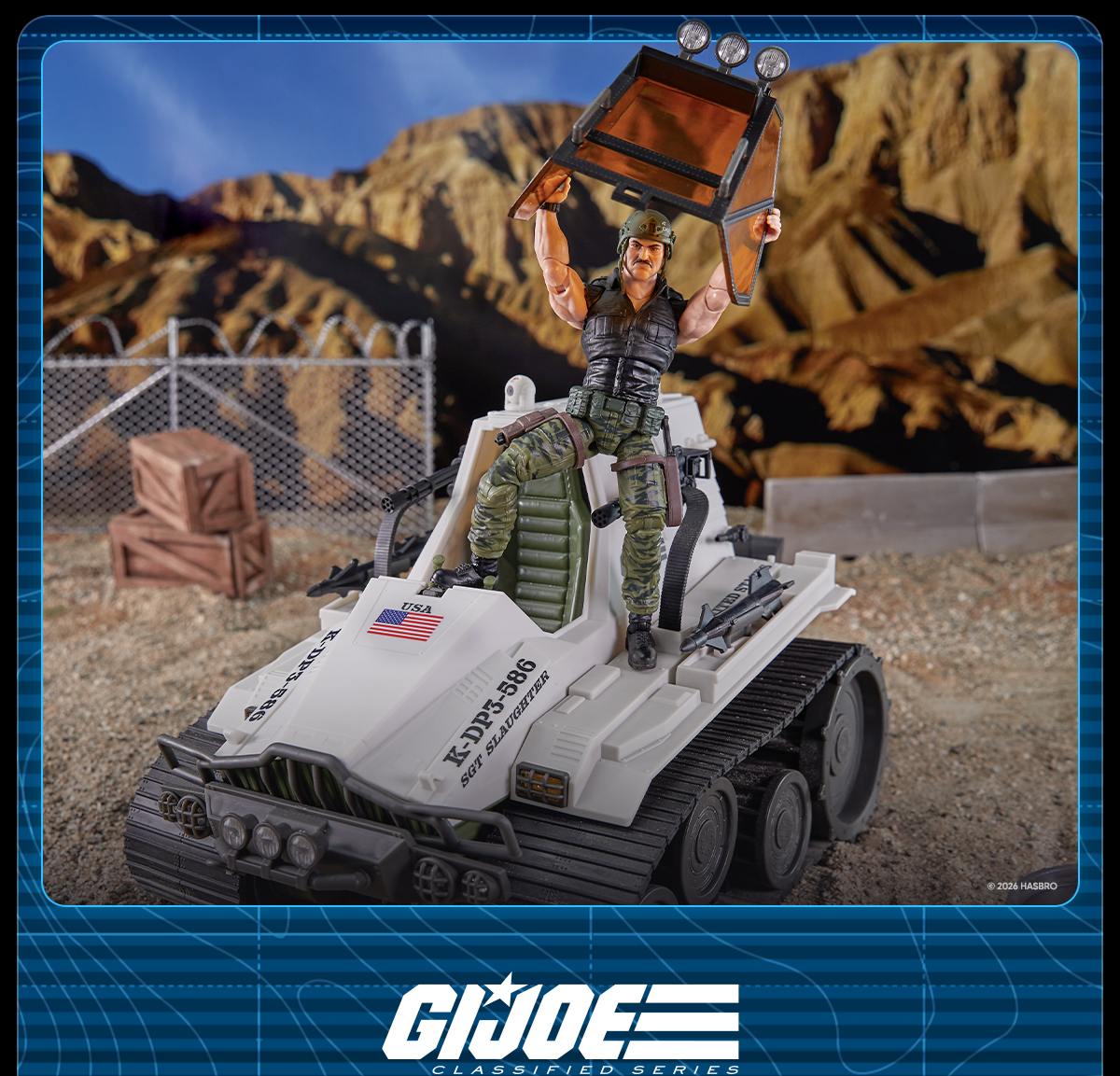 G.I. Joe Classified Series #214, Sgt Slaughter & the Triple "T"