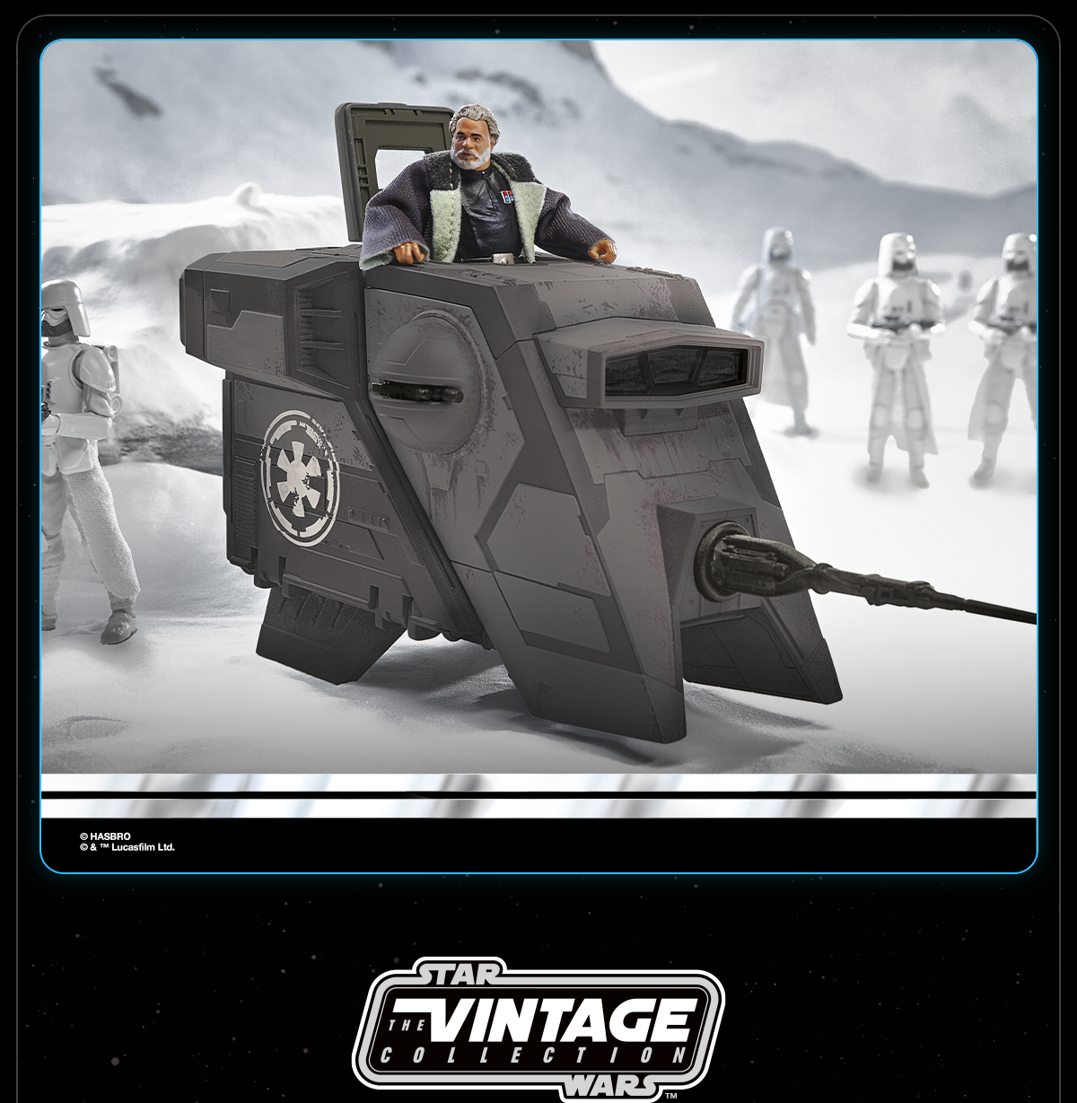 Star Wars The Black Series Imperial Remnant AT-RT Driver & AT-RT