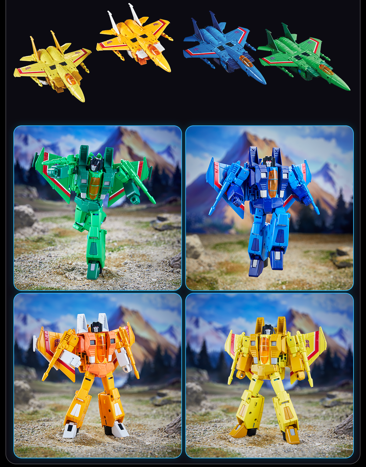 Transformers Studio Series Generation 1 Seeker Storm Pack