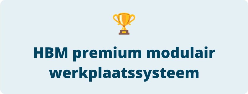 HBM premium modulair werkplaatssysteem