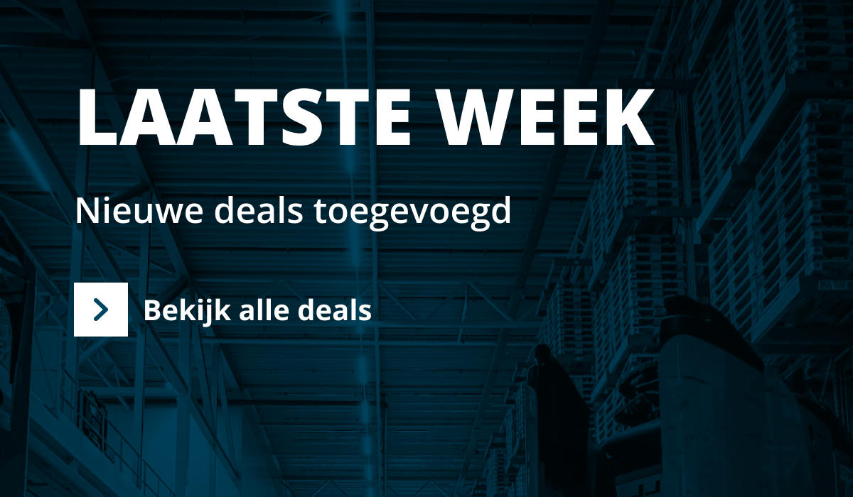 LAATSTE WEEK | nieuwe deals toegevoegd | Bekijk alle deals