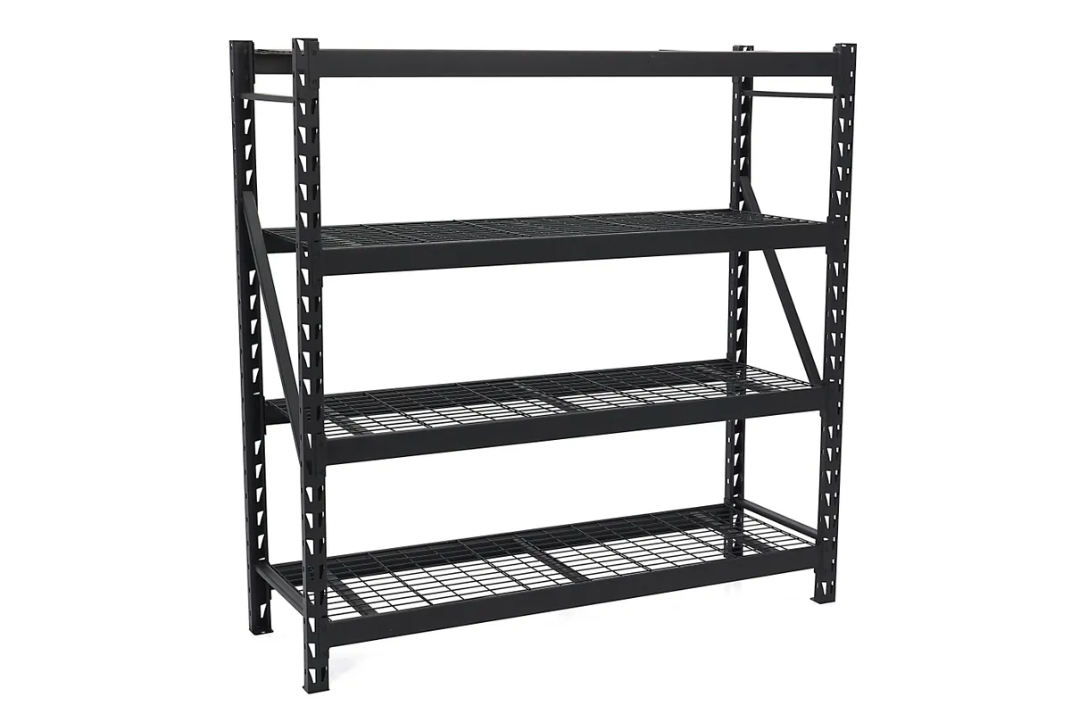 HBM Professionele Stalen Garagestelling met 4 x 200 KG. Stalen Plateaus