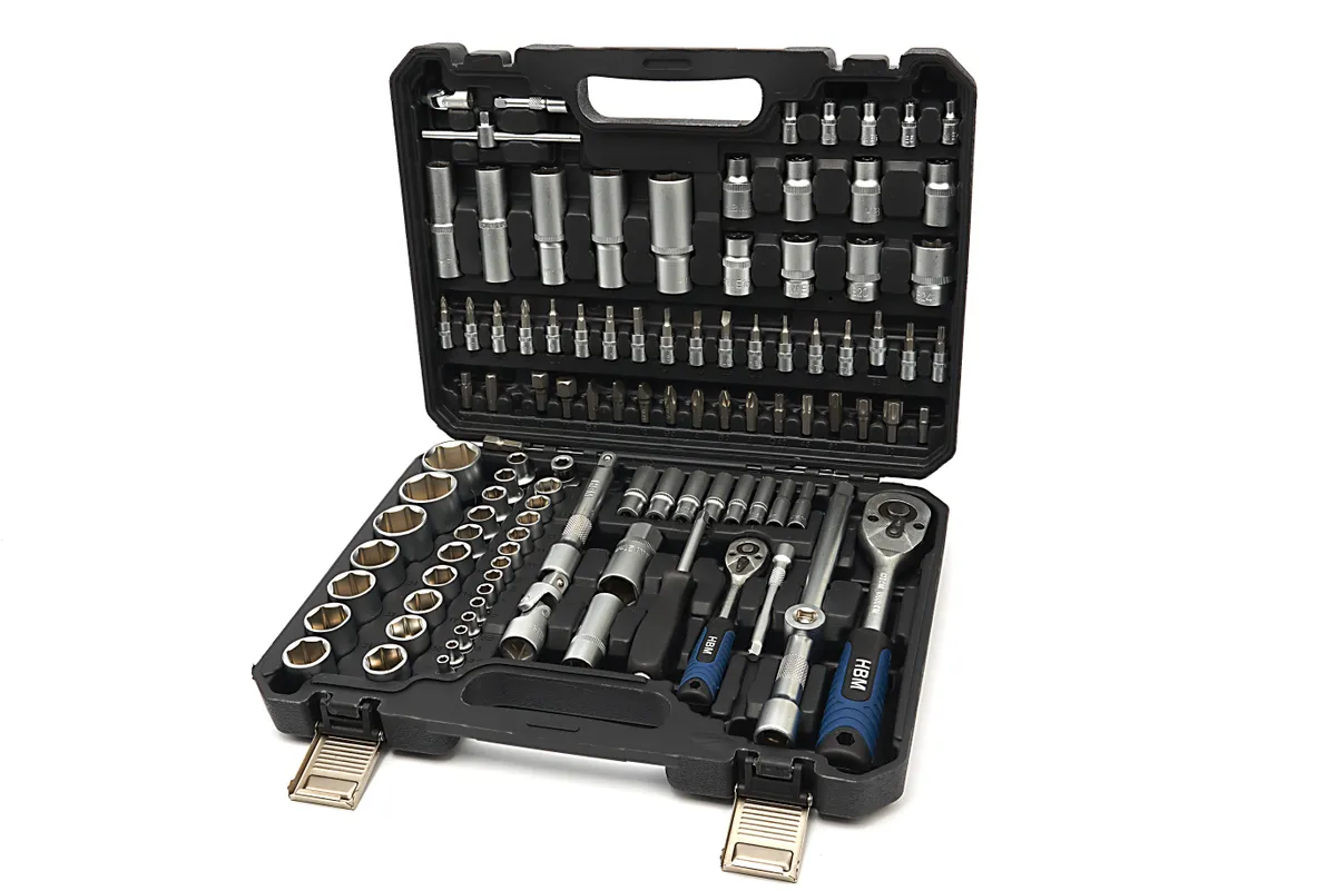 HBM 108-delige doppenset, Metrische maten