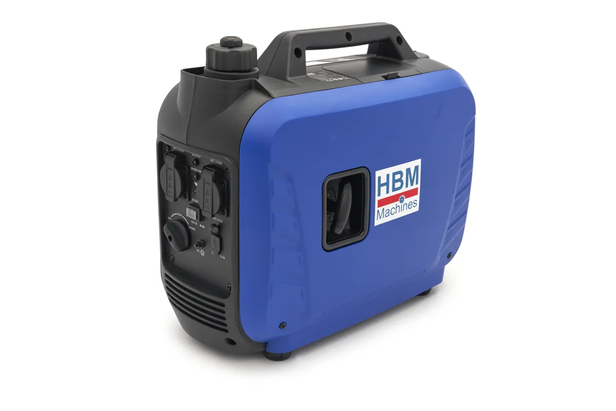 HBM 2000 Watt Inverter Generator, Aggregaat Met 79 cc Benzinemotor 230V