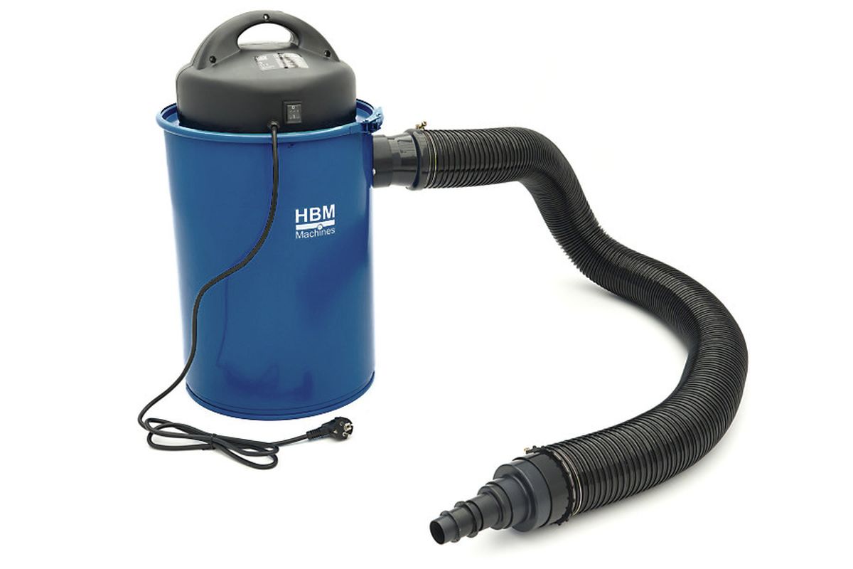 HBM draagbare stofafzuiginstallatie 1100 Watt