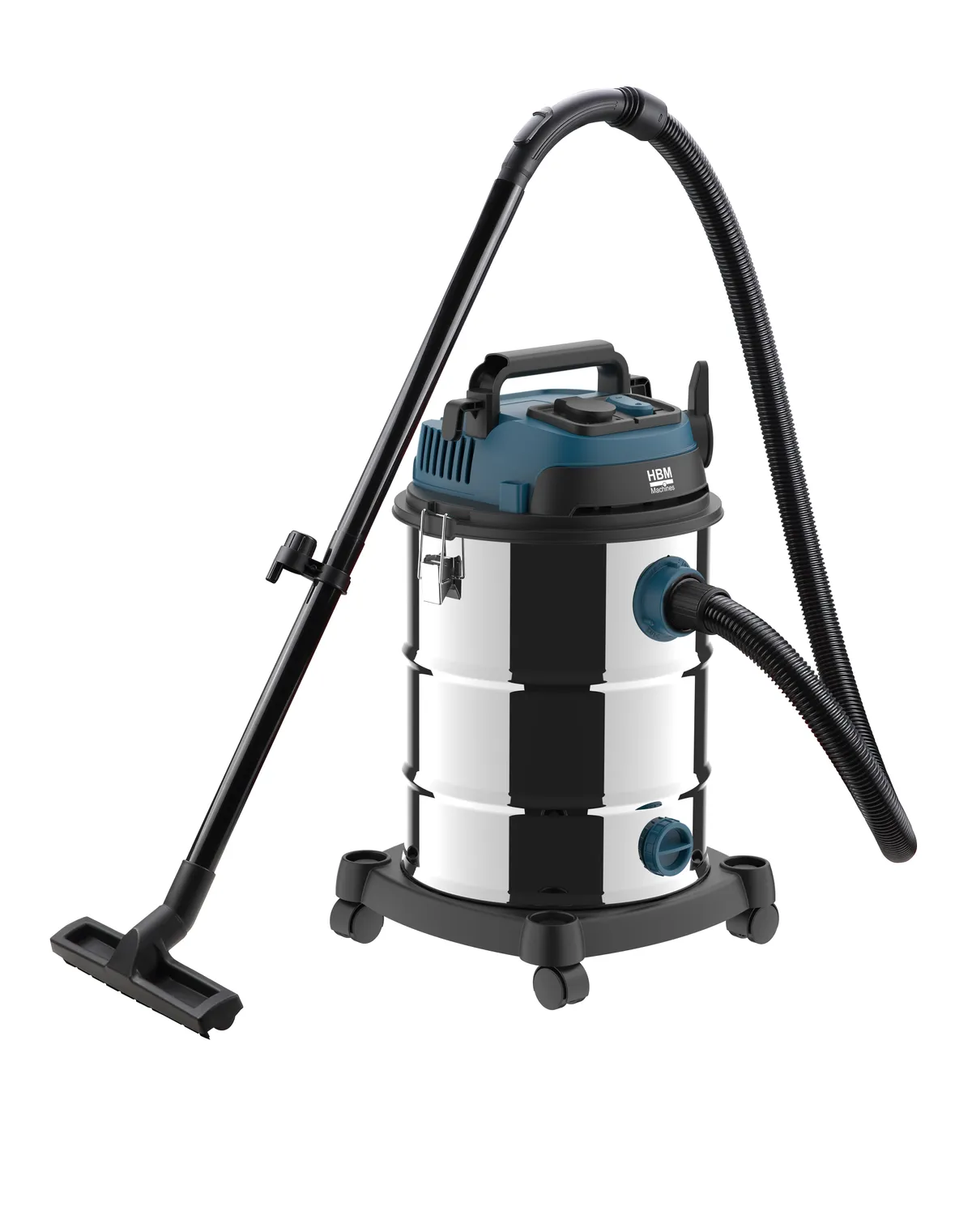 HBM bouwstofzuiger nat/droog 1400W 30L