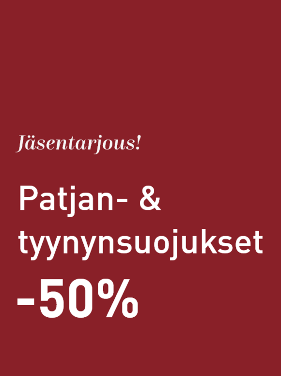 Patjan- & tyynynsuojukset