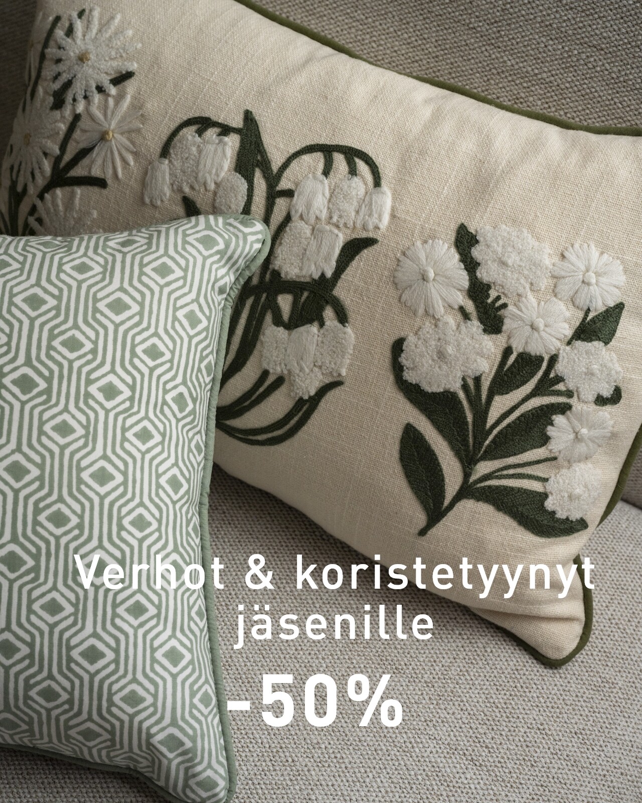 Verhot & koristetyynyt