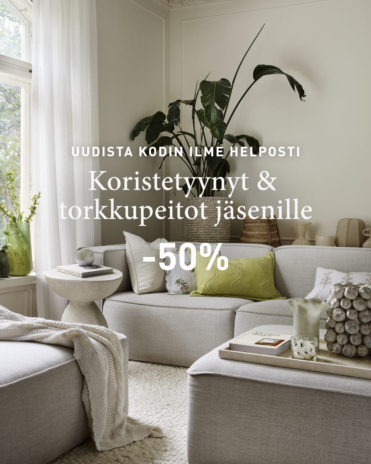 Koristetyynyt & torkkupeitot