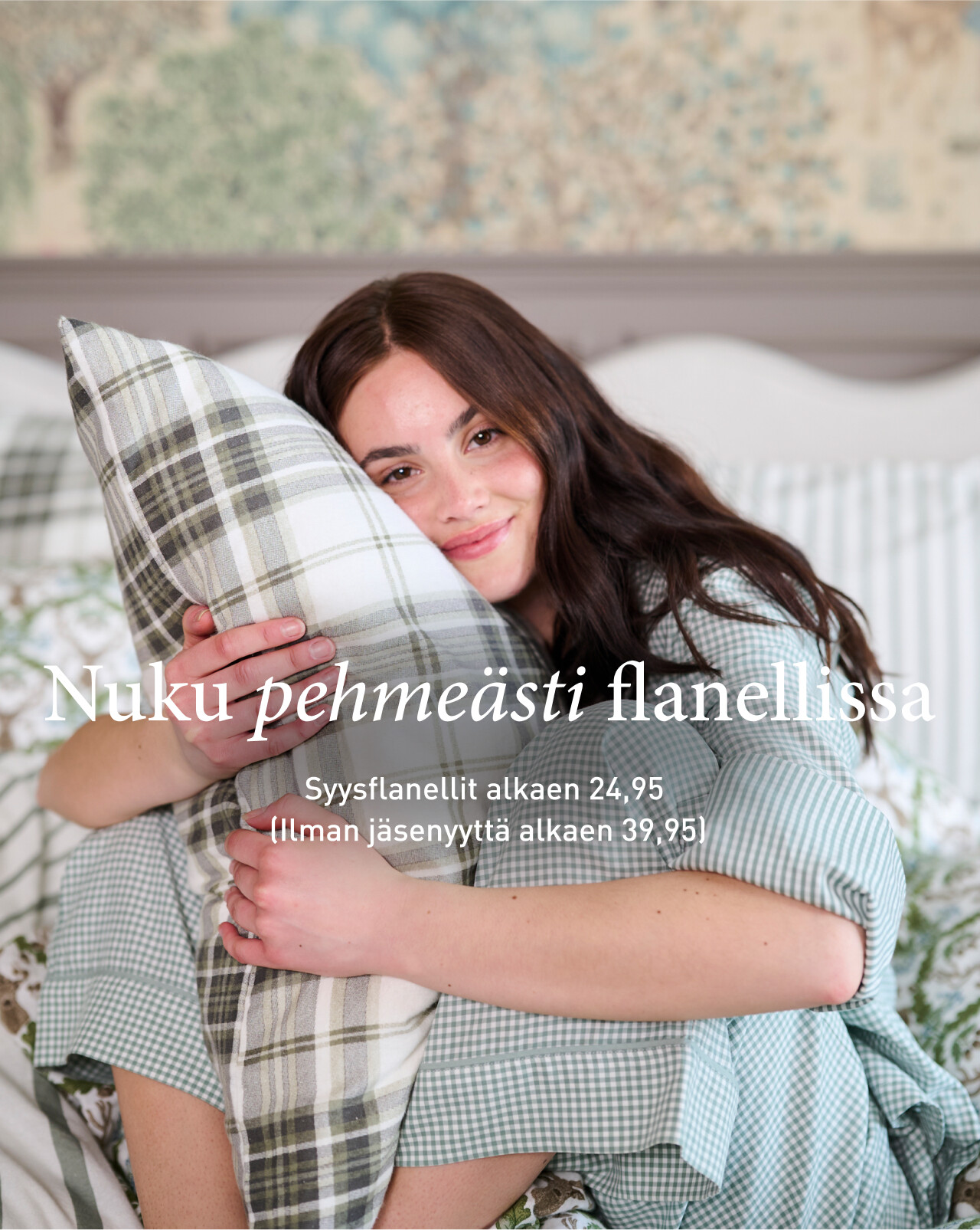 Flanellipussilakanat jäsenille vain 24,95 - nuku lämpimästi!