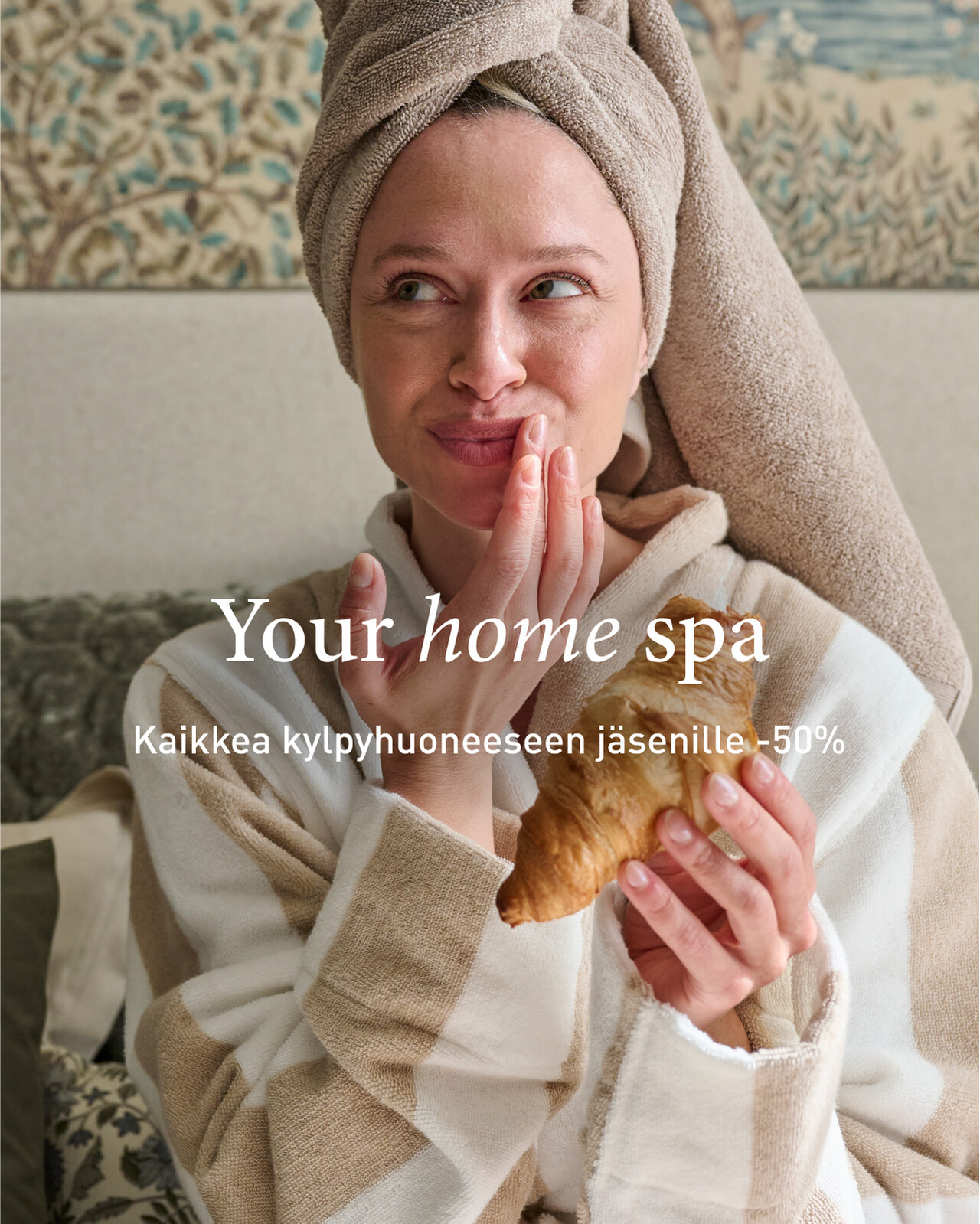 Kylpyhuone jäsenille -50%