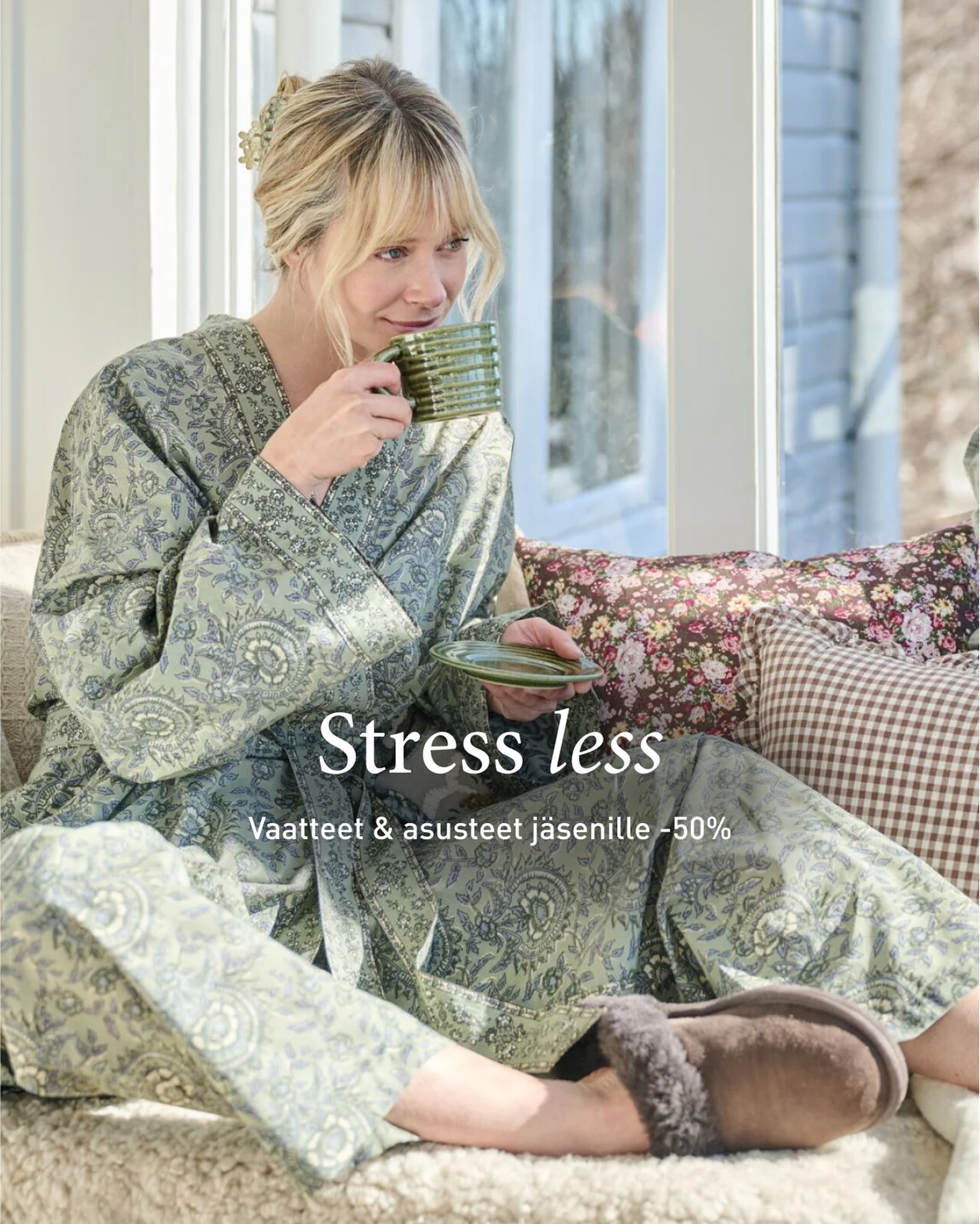 Vaatteet & asusteet jäsenille -50%