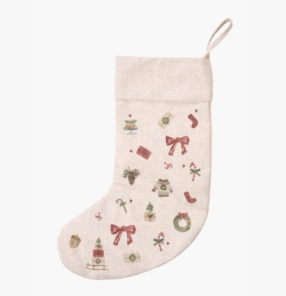 Cozy joulusukka moniväri/punainen