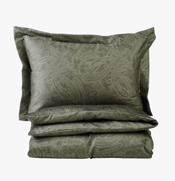 Cairo pussilakanasetti egyptinpuuvillaa oliivinvihreä