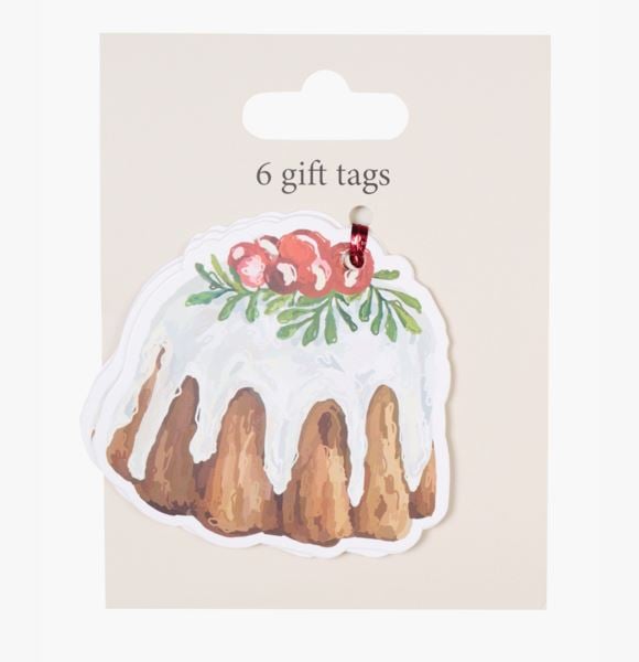 Cake pakettikortti 6kpl moniväri