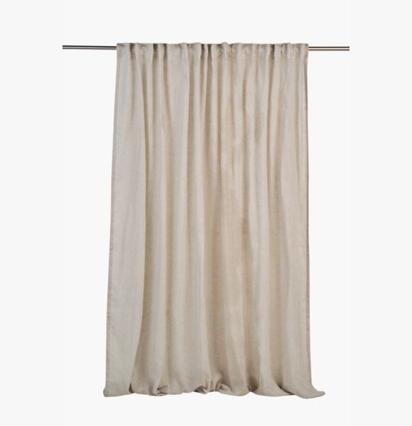 Atelier sheer pellavaverho luonnonväri