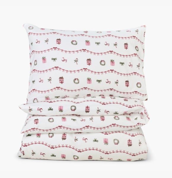 Bow and Joy flanellipussilakanasetti moniväri