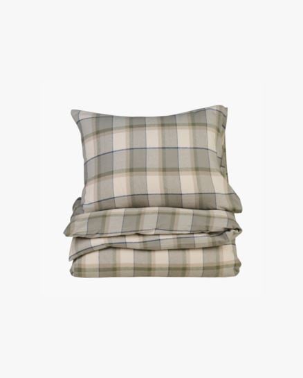 Valmont pussilakanasetti lankavärjättyä flanellia moniväri