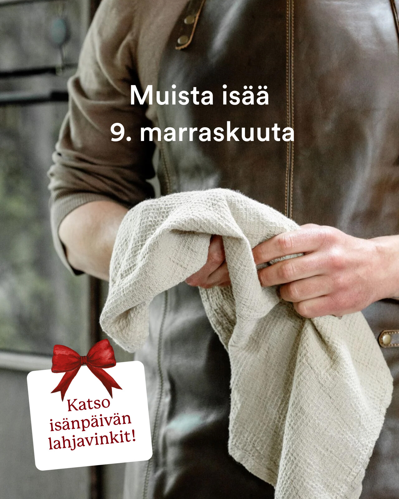 Isänpäivä 9.11. - muista isää, katso lahjavinkit!