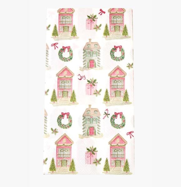 Home for christmas servetit moniväri