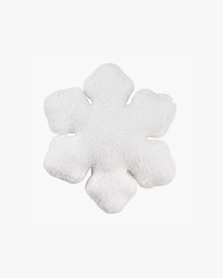Snowflake koristetyyny valkoinen