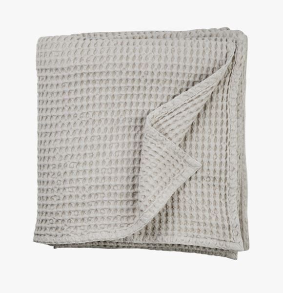 Big Waffel päiväpeitto beige