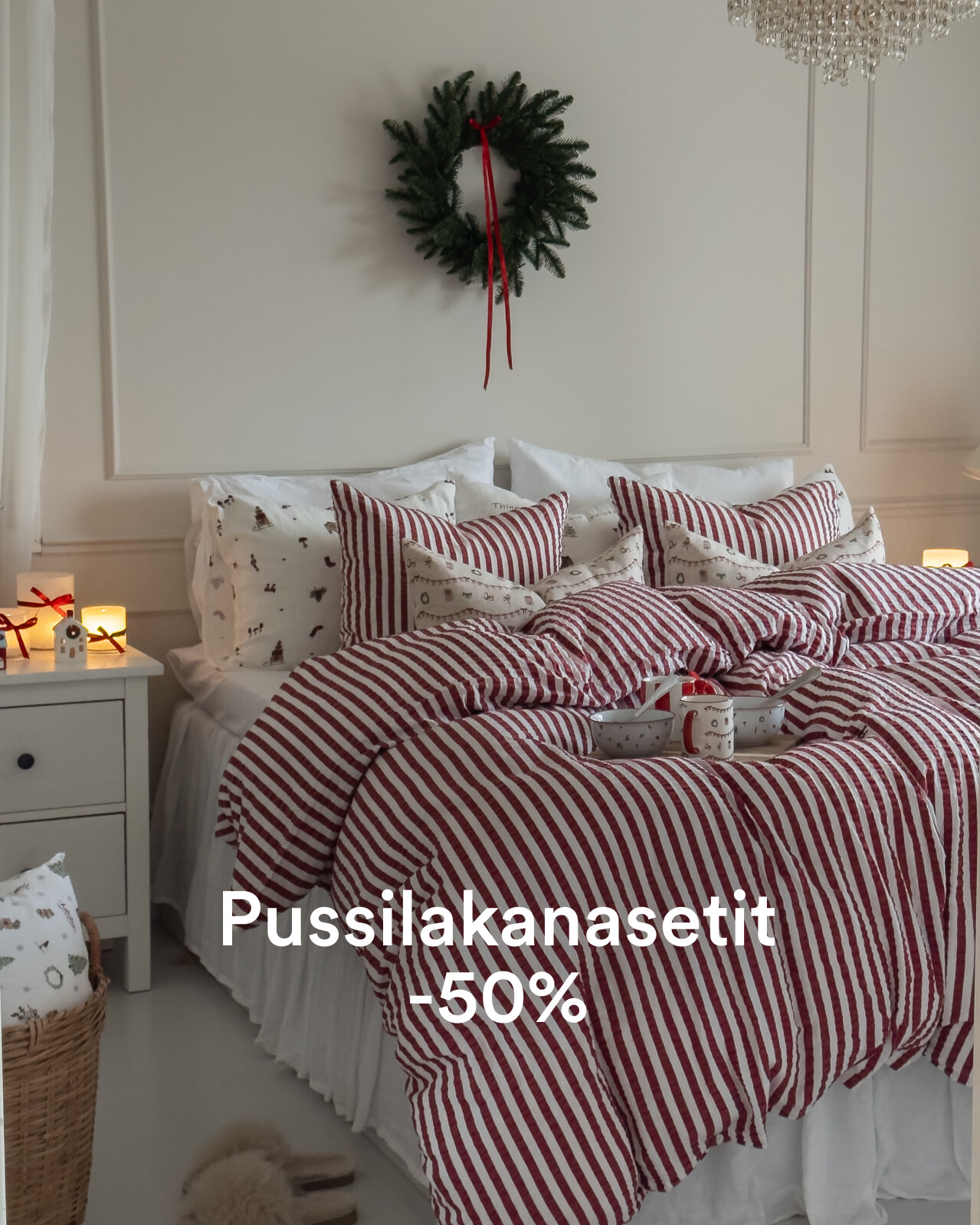 Pussilakanasetit -50%