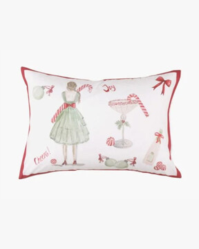 Cheers tyynyliina puuvillaa valkoinen