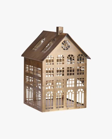 House kynttilälyhty messinki