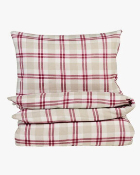 Teja flanellipussilakanasetti punainen