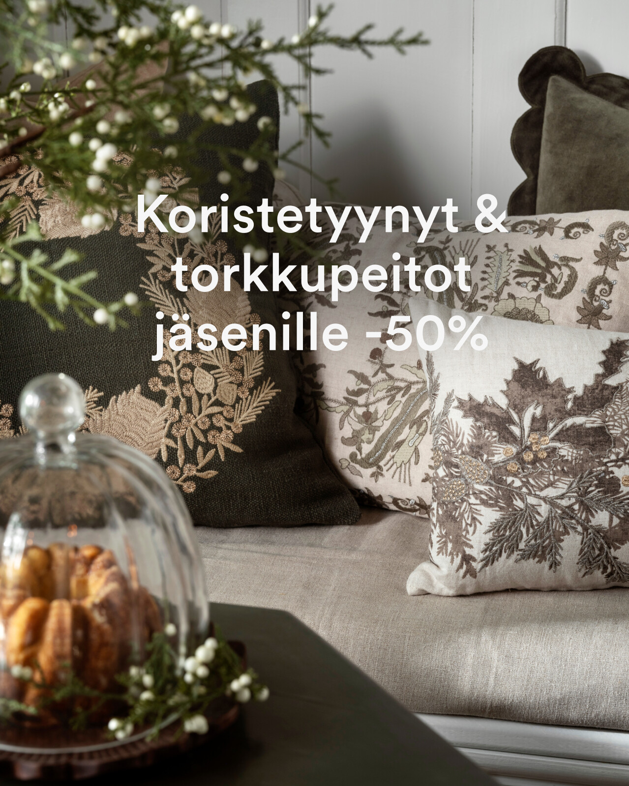 Koristetyynyt & torkkupeitot