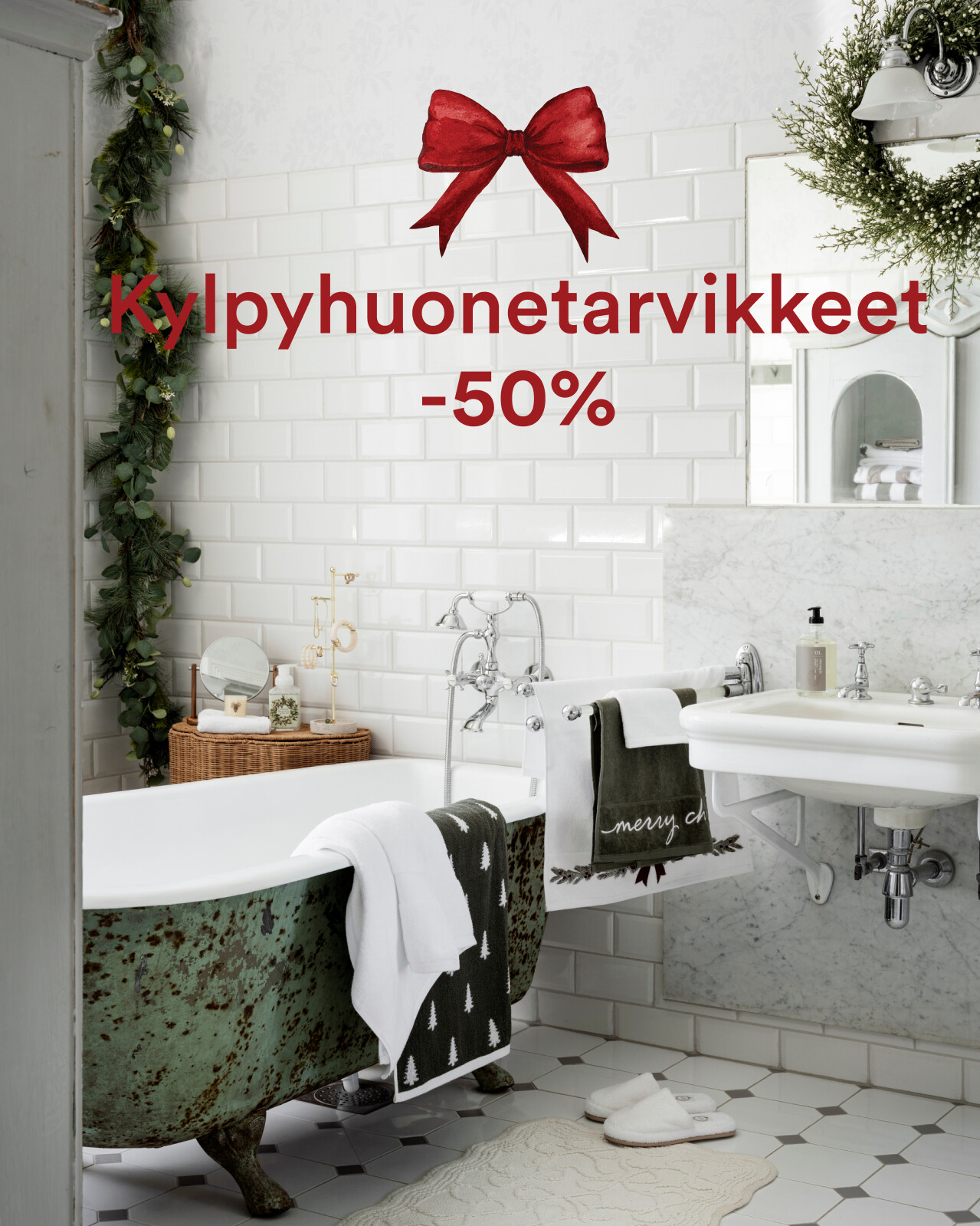 Kylpyhuonetarvikkeet