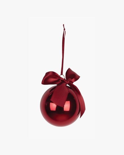 Pauline joulupallo punainen