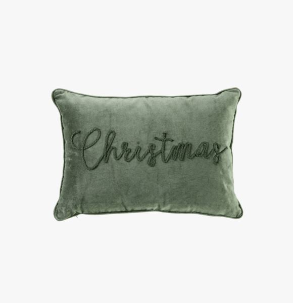 Christmas koristetyyny vihreä