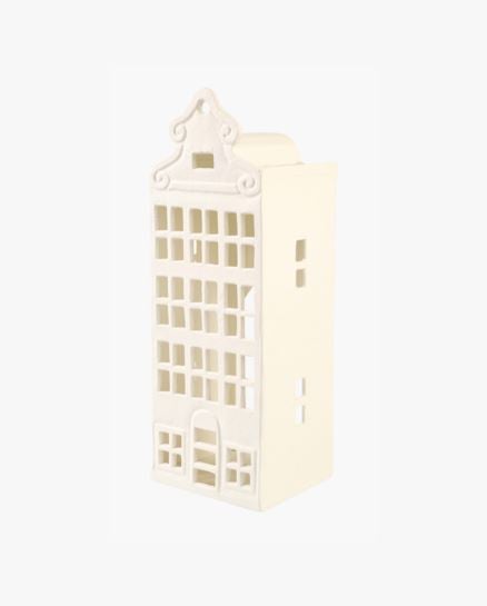 Coulisse kynttil&auml;lyhty valkoinen