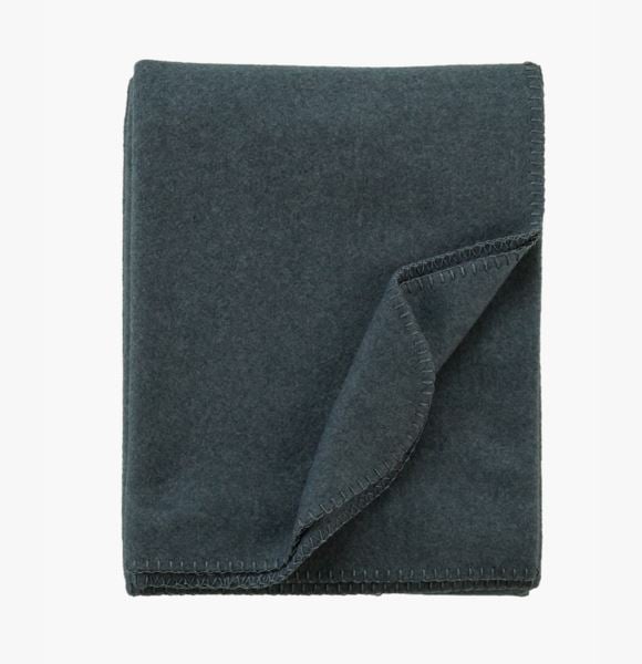 Wilmer fleecehuopa tummansininen