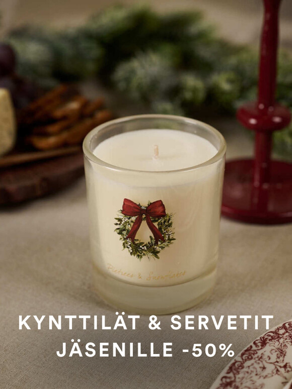 Kynttil&auml;t & servetit