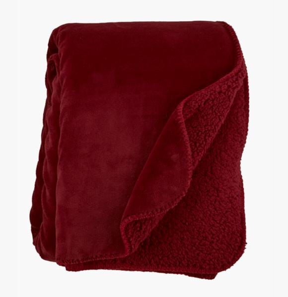 Ted fleecehuopa punainen